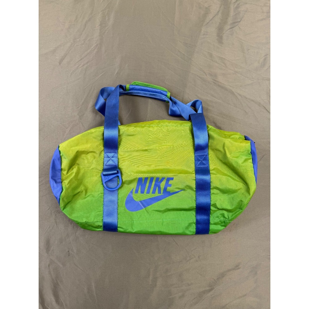 Sample Nike Raceday S Duffle LW Bag Green Blue BA4105-347 Small Barrel Bag